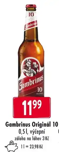 Qanto Gambrinus Originál 10 nabídka