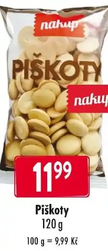 Qanto Piškoty nabídka