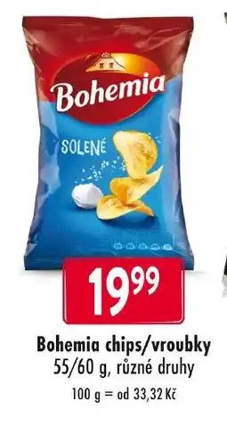 Qanto Bohemia chips/vroubky nabídka