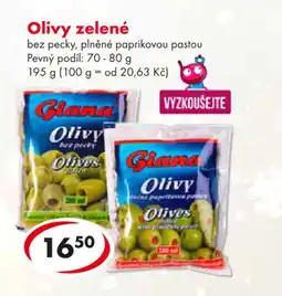 CBA Olivy zelené nabídka