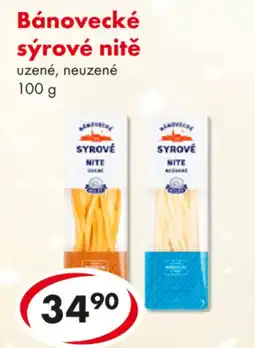 CBA Bánovecké sýrové nitě nabídka