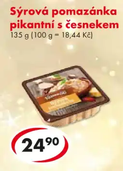 CBA Sýrová pomazánka pikantní s česnekem nabídka