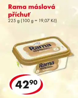 CBA Rama máslová příchuť nabídka