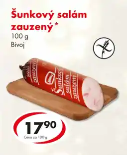 CBA Šunkový salám zauzený nabídka