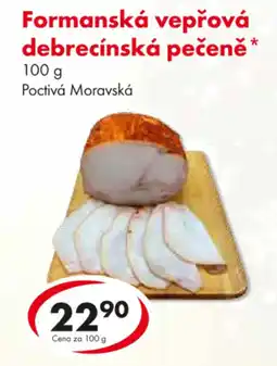 CBA Formanská vepřová debrecínská pečeně nabídka