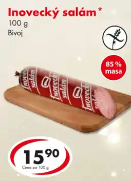 CBA Inovecký salám nabídka