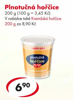 CBA Plnotučná hořčice nabídka