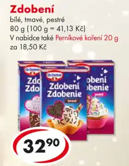 CBA Dr. Oetker Zdobení nabídka