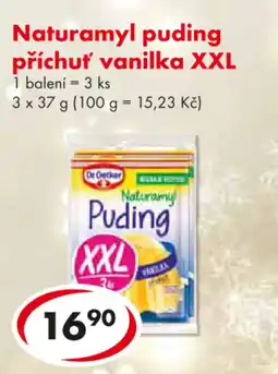 CBA Naturamyl puding příchuť vanilka XXL nabídka