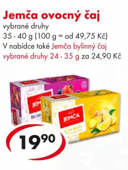 CBA Jemča ovocný čaj nabídka