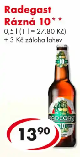 CBA Radegast Rázná 10 nabídka