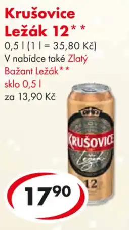 CBA Krušovice Ležák 12 nabídka