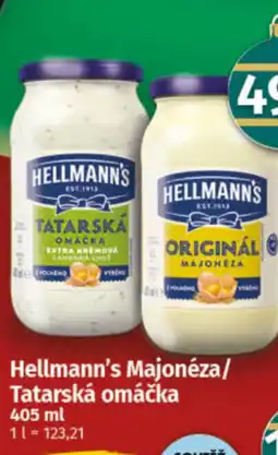COOP TIP HELLMANN'S Majonéza/ Tatarská omáčka nabídka