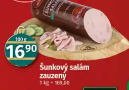 COOP TIP Šunkový salám zauzený nabídka