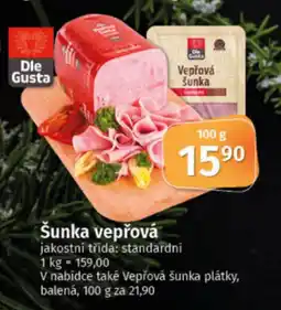 COOP TIP Šunka vepřová nabídka