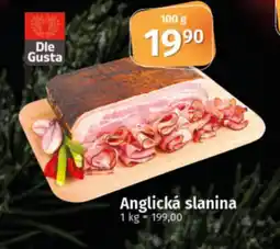 COOP TIP Anglická slanina nabídka