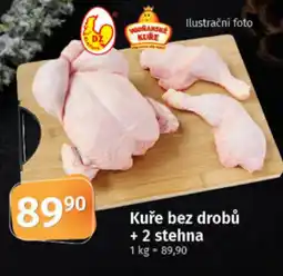 COOP TIP Kuře bez drobů + 2 stehna nabídka