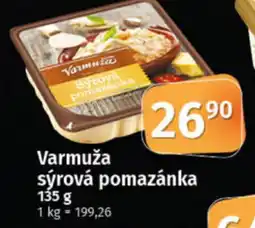 COOP TIP Varmuta Syrové pomazánka nabídka