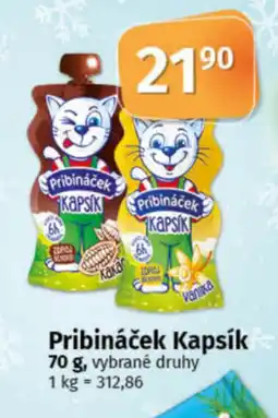 COOP TIP Pribináček Kapsík nabídka