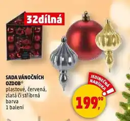 Penny Market SADA VÁNOČNÍCH OZDOB, 1 balení nabídka