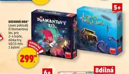 Penny Market DESKOVÁ HRA Lovec pokladů či Diamantový les, 1 balení nabídka