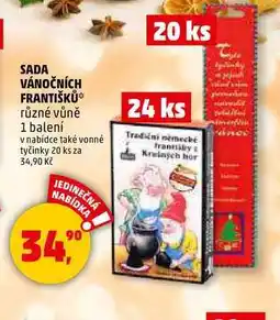 Penny Market SADA VÁNOČNÍCH FRANTIŠKŮ, 20 ks nabídka
