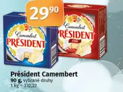 COOP TIP Président Camembert nabídka