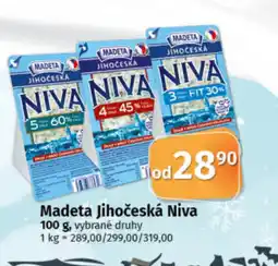 COOP TIP Madeta Jihočeská Niva nabídka