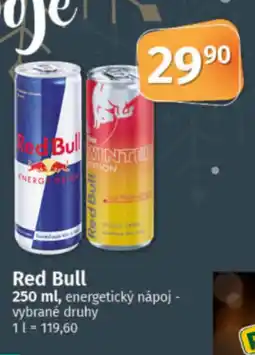 COOP TIP Red Bull nabídka