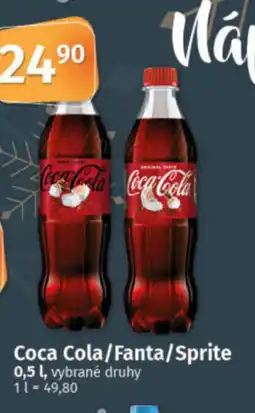 COOP TIP Coca Cola/Fanta/Sprite nabídka