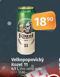 COOP TIP Velkopopovický Kozel 11 nabídka