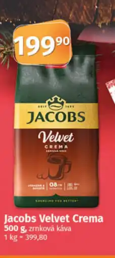 COOP TIP Jacobs Velvet Crema nabídka