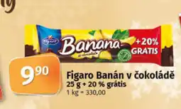 COOP TIP Figaro Banán v čokoládě nabídka