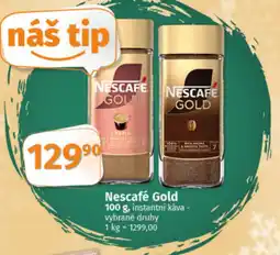 COOP TIP Nescafé Gold nabídka