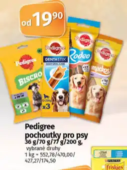 COOP TIP Pedigree pochoutky pro psy nabídka