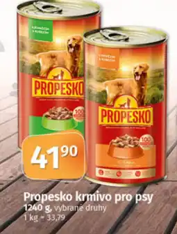 COOP TIP Propesko krmivo pro psy nabídka