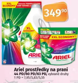 COOP TIP ARIEL prostředky na praní nabídka