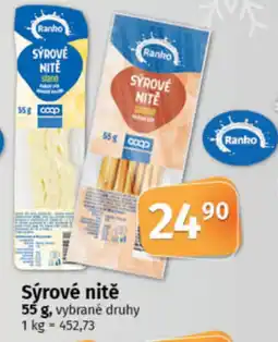 COOP TIP Ranko Sýrové nitě nabídka