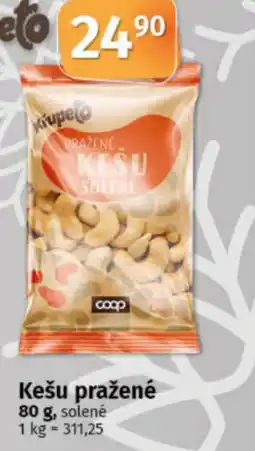 COOP TIP Krupeto Kešu pražené nabídka