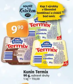 COOP TIP Kunín Termix nabídka