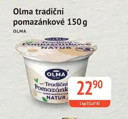 Coop hb OLMA tradiční pomazánkové nabídka