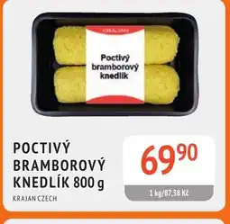 Coop hb Poctivý bramborový knedlík nabídka