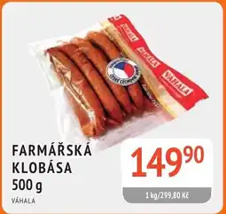 Coop hb Farmářská klobása nabídka