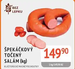 Coop hb Špekáčkový točený salám nabídka