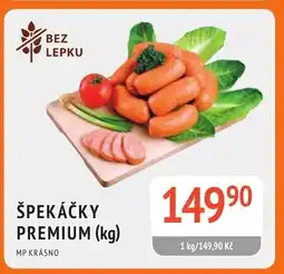 Coop hb Špekáčky premium nabídka