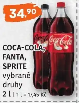 Coop hb COCA-COLA, FANTA, SPRITE nabídka
