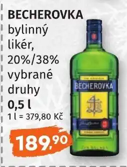 Coop hb Becherovka nabídka