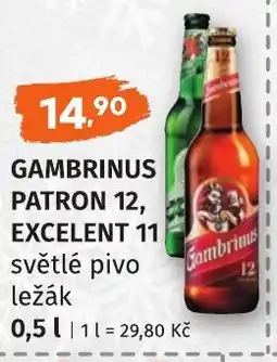 Coop hb Gambrinus Patron 12, Excelent 11 nabídka