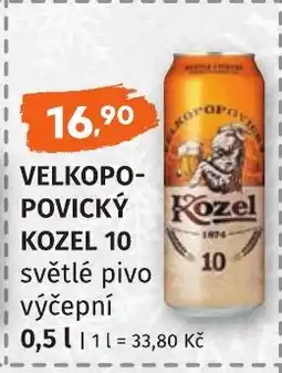 Coop hb Velkopopovický Kozel 10 nabídka