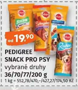 Coop hb Pedigree snack pro psy nabídka